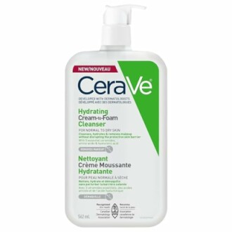 CeraVe Hydrating Cream-to-Foam Face Cleanser