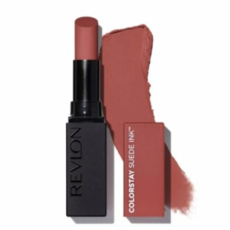 Revlon ColorStay Suede Ink lipstick with swatch